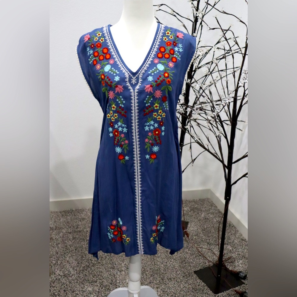 Embroidered traditional dress